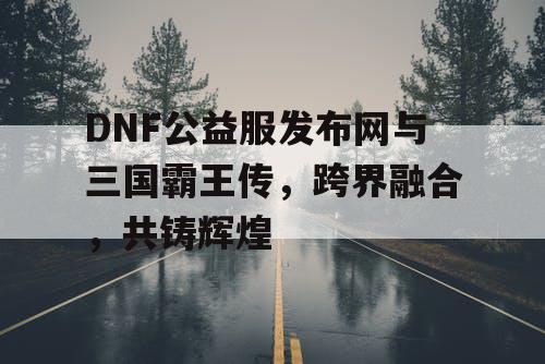 DNF公益服发布网与三国霸王传，跨界融合，共铸辉煌