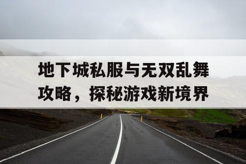 地下城私服与无双乱舞攻略，探秘游戏新境界