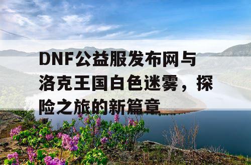 DNF公益服发布网与洛克王国白色迷雾，探险之旅的新篇章